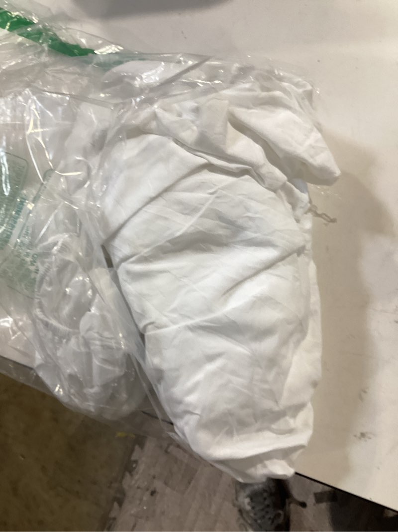 Condition photo showing Good Condition for hunnmingre 2-3 inch mattress topper cover (only cover) memory foam protector microfiber memory foam for latex mattress topper gel rv (full 75 x 52 inch,white) full 75 x 52 inch white