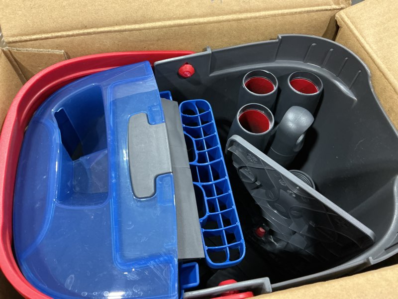 Condition photo showing Good Condition for o-cedar h2pro flat mop system | quick everyday cleaning | dual-tank fresh water system | machine washable reusable microfiber mop pad | safe on hardwood, tile & vinyl floors