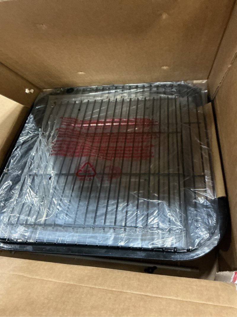 Condition photo showing As Is for expert grill 17.5 inch charcoal grill with wheels and adjustable dampers