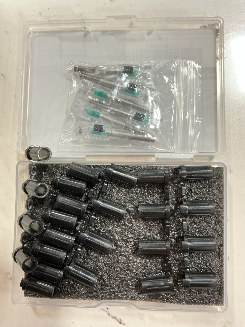 Condition photo showing Good Condition for 6 Pack Lighted Nocks for Crossbow Bolts with .285”/.297”/.300”/.305” Bushings Half-Moon Crossbow Nock LED Nock, ON/Off Switch Included Green