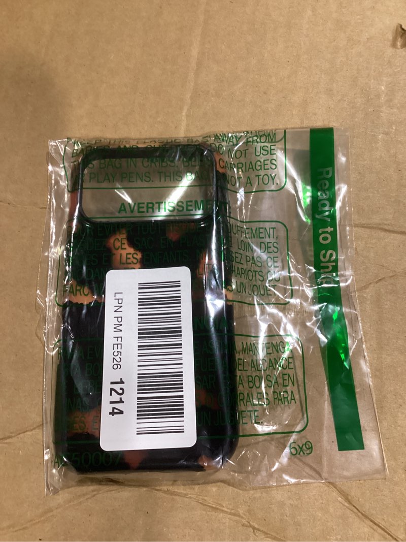 Condition photo showing Good Condition for Lovmooful Compatible for iPhone 17 Pro Case Cute Aesthetics Cheetah Leopard Print Amber with Bright Design for Girls Women Soft TPU+PC Film Shockproof Protective Girly for iPhone-Black&Brown Black&Brown iPhone 17 Pro