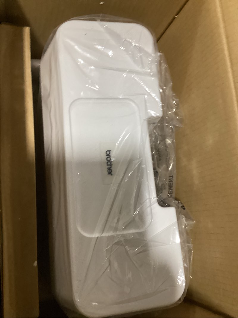 Condition photo showing As Is for Brother Sewing and Quilting Machine, Computerized, 165 Built-in Stitches, LCD Display, Wide Table, 8 Included Presser Feet, White, 20x12x17 XR9550 - New Model