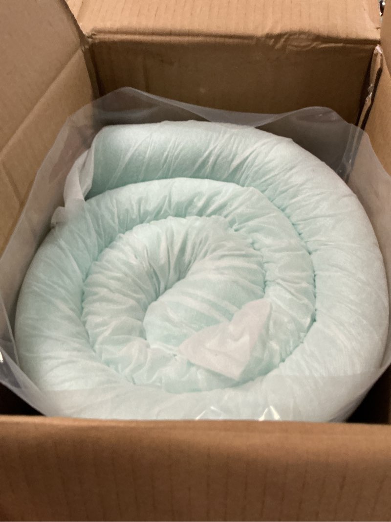 Condition photo showing Good Condition for LINENSPA Memory Foam Mattress Topper - 2 Inch Gel Infused Memory Foam - Plush Feel - Cooling and Pressure Relieving - CertiPUR Certified - Dorm Room Essentials - Full Size Full 2 Inch Topper Only
