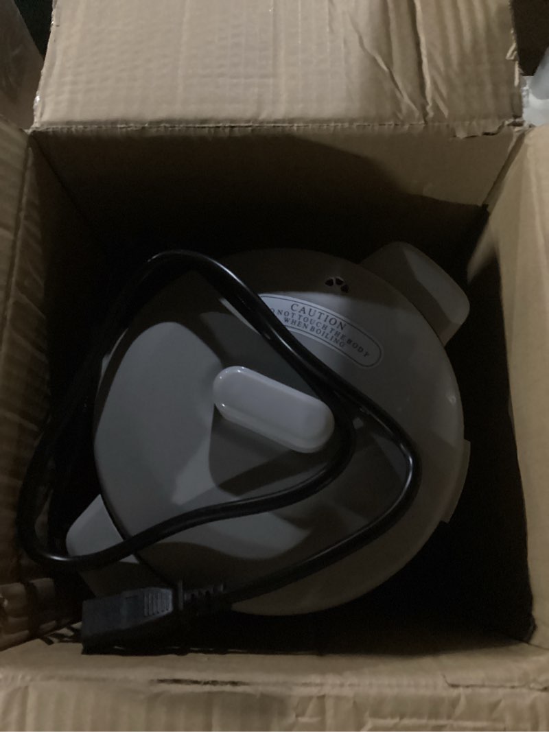 Condition photo showing As Is for SYBO SR-CP30C Commercial Grade Stainless Steel Percolate Coffee Maker, Hot Water Urn for Catering, Hot Beverage Dispenser, 30-Cup, 3.5L, Grey