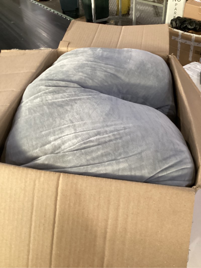 Condition photo showing Good Condition for momcozy pregnancy pillow for sleeping - u shaped full body maternity pillow | removable cover, support for back, legs, belly, hips for pregnant women, side sleeper, pregnancy gifts & essentials, 57 inch grey