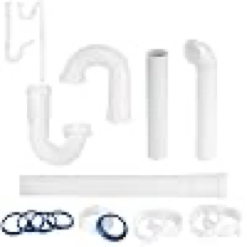 Bathroom Sink Drain Kit,1-1/4” P Trap or S Trap Plumbing Sink Repair Kit