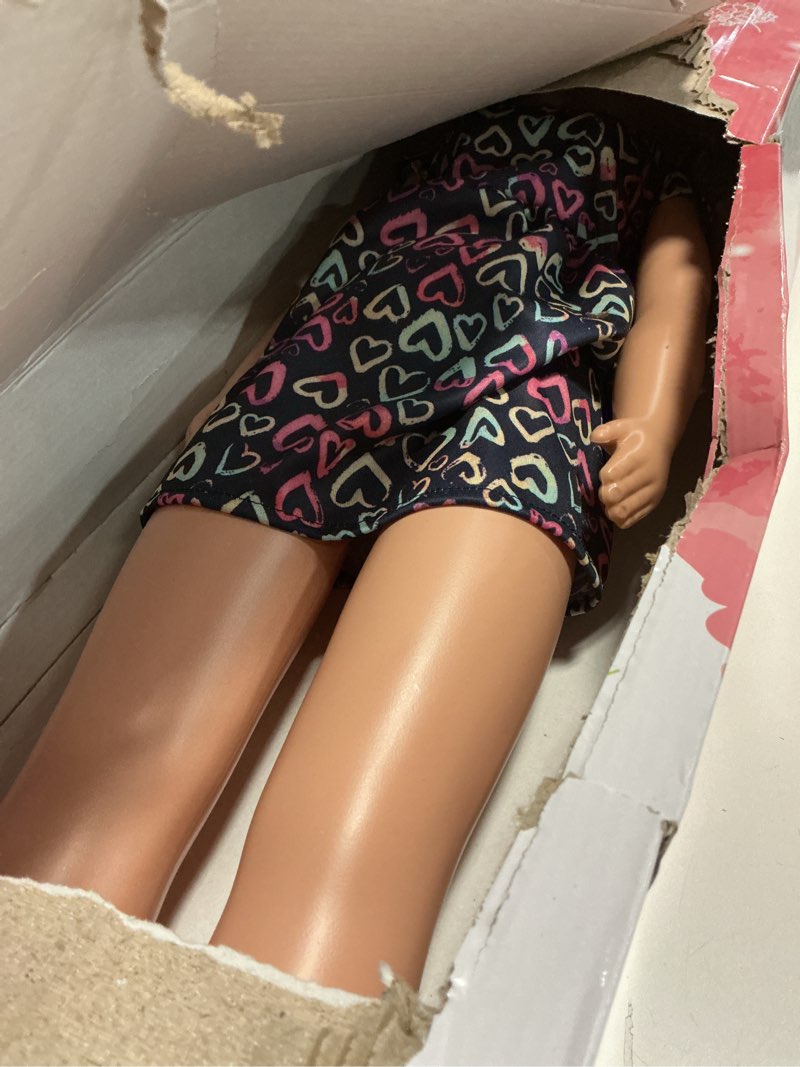 Uneeda 32" Life-Size Wispy Walker Doll, Hearts