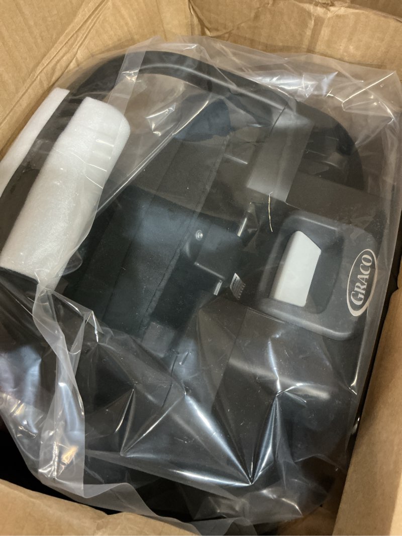Condition photo showing New/Like New for graco® snugride snugfit infant car seat, baby car seat with anti rebound bar for extra safety, no-rethread harness, latch equipped carseat, baby essentials, gift for new parents, gotham gotham no style name