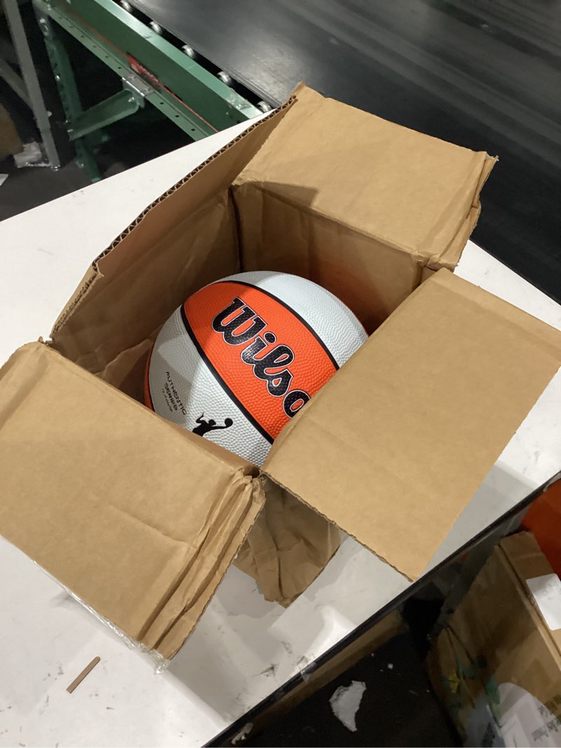 Condition photo showing Good Condition for wilson wnba authentic series basketballs size 5 - 27.5" outdoor