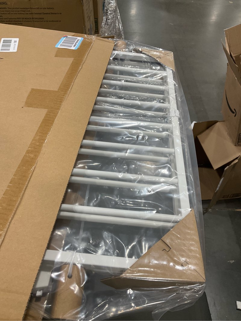 Condition photo showing Good Condition for Babelio Baby Gate for Stairs, Kitchen & Doorways, 26-43" W 28" H No Bottom Bar| Easy Installation| One-Handed Operation| Auto-Close| Hardware Mount (Drill Needed) Safety Dog/Pet Gate Indoor (White)