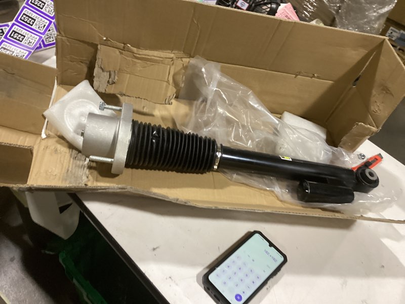 Condition photo showing As Is for (similar to the) rear magnetic shock absorber compatible with land rover range rover 2013-2022