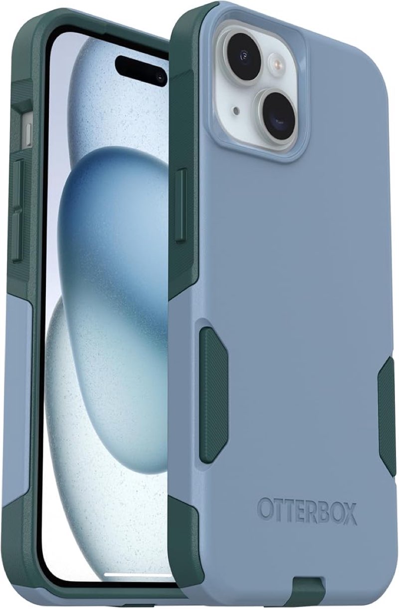 otterbox iphone 13 (only) – commuter series case – thin, dual-layer, pocket-friendly, port cover – b