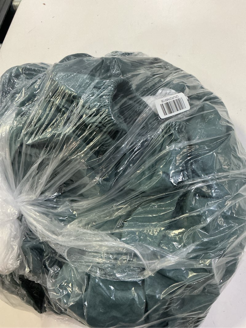 Condition photo showing Good Condition for quince linen ocean blue bedding king