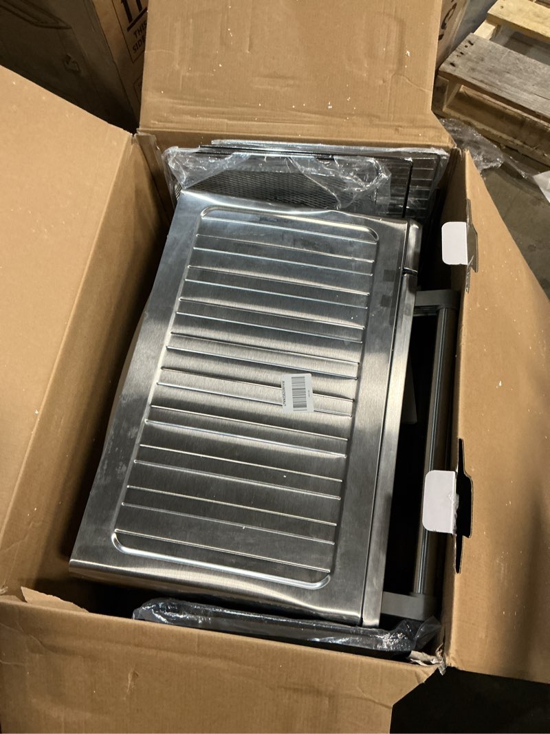 Condition photo showing As Is for breville bov900bss smart oven air fryer pro and convection oven, brushed stainless steel