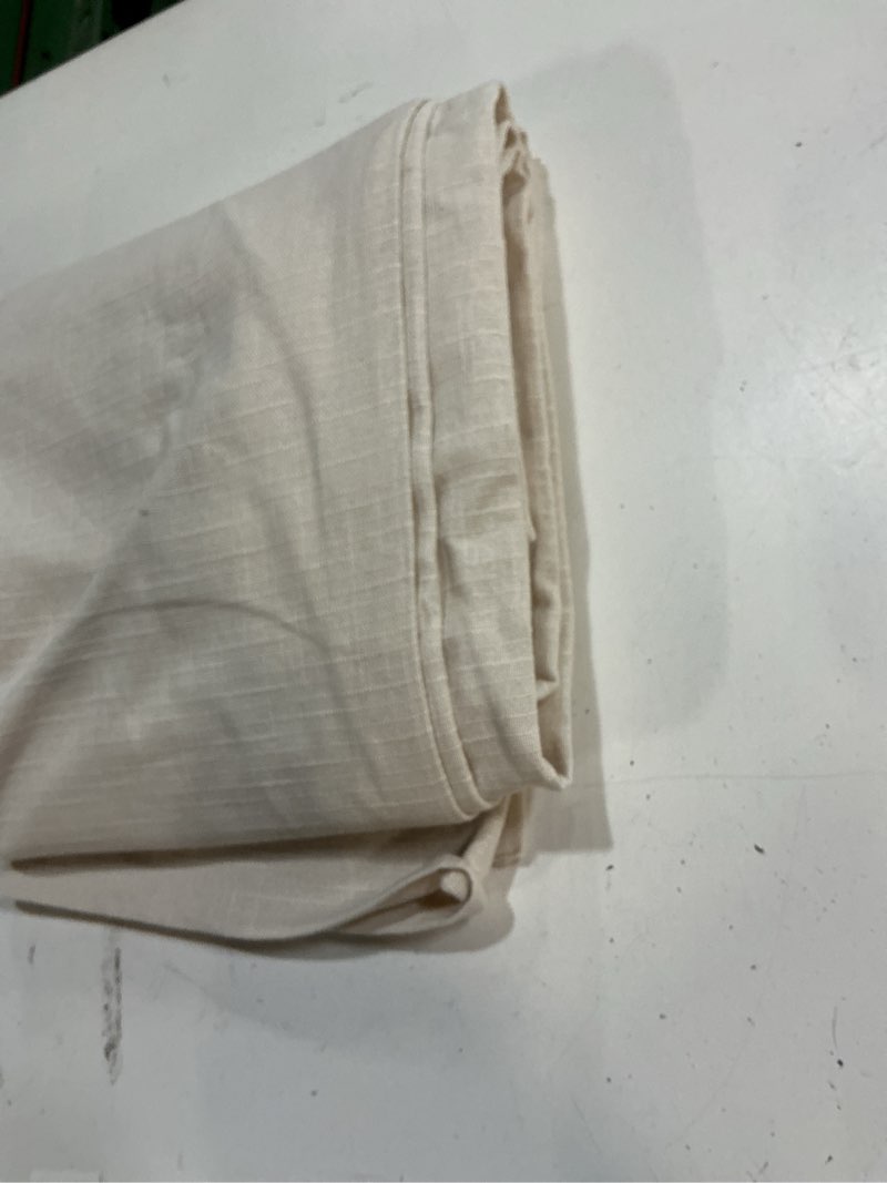 Condition photo showing Good Condition for european linen room darkening curtain (size 48x 84)