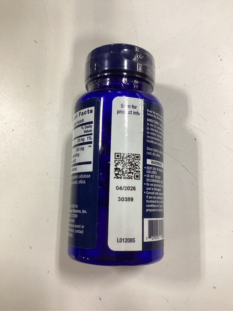 Condition photo showing New/Like New for Life Extension Super R-Lipoic Acid – Healthy Aging, oxidative Stress Defense – with 240 mg of Active R-Form of R-Lipoic Acid – Gluten-Free – Non-GMO – Vegetarian – 60 Capsules 60 Count (Pack of 1)