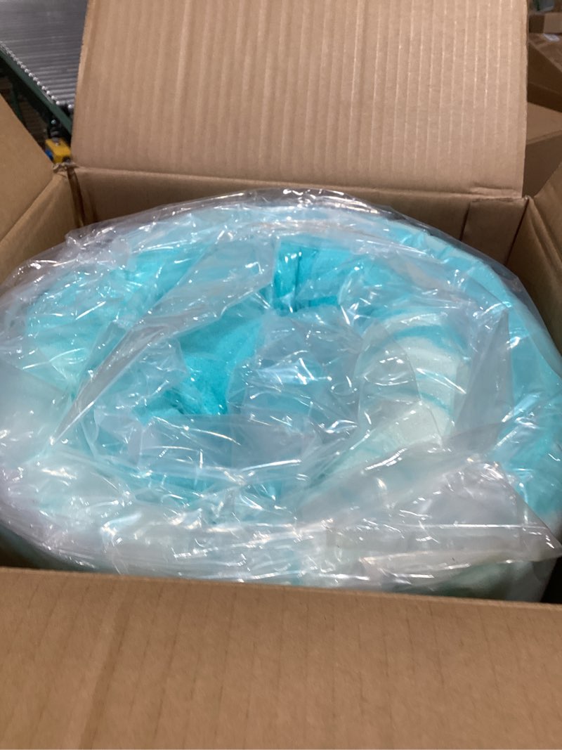 Condition photo showing New/Like New for Marsail Mattress Topper Queen, 3-inch Gel Memory Foam, Bed Topper for Queen Size Bed, Soft for Sleeper Sofa, RV, Camper, CertiPUR-US Certified Blue and White Queen 3 Inch Topper Only