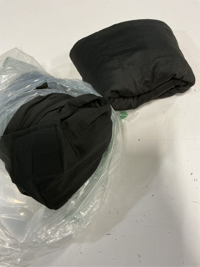 Condition photo showing Good Condition for Pureegg Spandex Tablecloth 6ft - 2 Pack, Fitted and Tight Cloth for Rectangle Table, Wrinkle-Free and Stretch Table Cover for Party, Wedding, Banquet and Birthday, Black Black 6 Ft - 2 Pcs