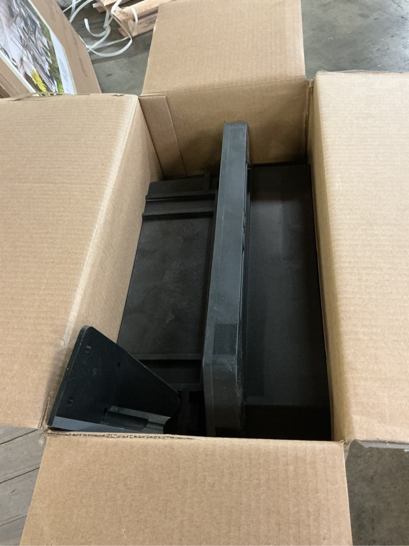 Condition photo showing As Is for Kobalt 32.6-in Shelf 500-lb Capacity Utility cart 