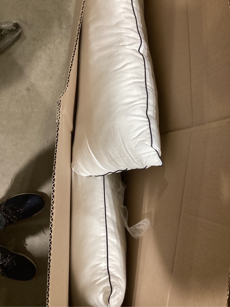 Condition photo showing Good Condition for MZOIMZO Bed Pillows for Sleeping- King Size, Set of 2, Cooling Hotel Quality with Premium Soft Down Alternative Fill for Back, Stomach or Side Sleepers King White