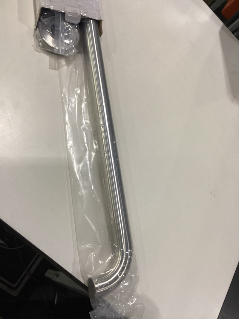 Condition photo showing Good Condition for amazerbath grab bars for bathtubs and showers anti slip, 24" l x 1.25" d, handicap grab bar stainless steel, shower grab bars for seniors, bathtub handle grab bars for bathroom holds 500lbs 24"l x 1.25"d brushed nickel