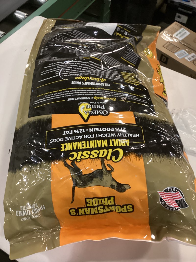 Condition photo showing Good Condition for (BB. 02-10-26) Sportsman's Pride Classic Adult Maintenance Natural Dry Dog Food, 40-lb Bag