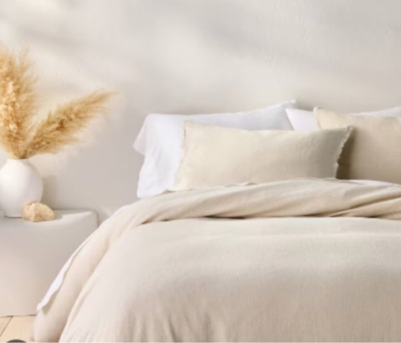 Heavyweight Linen Blend Comforter F/Q - Casaluna™