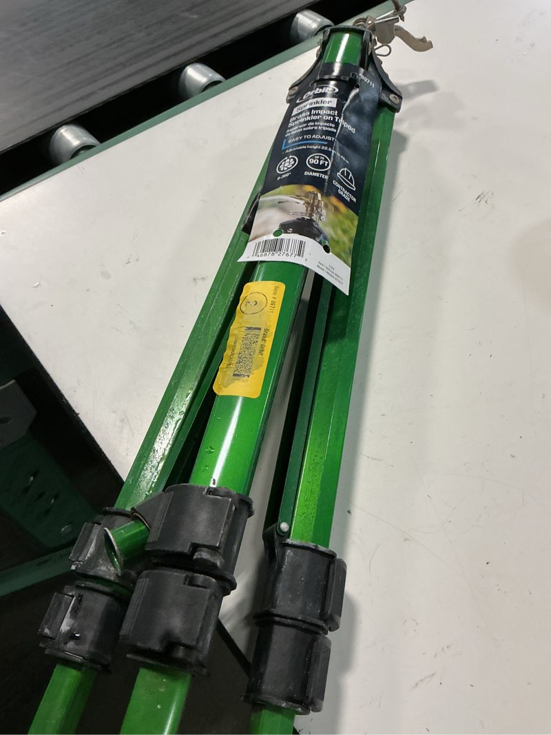 orbit sprinkler 5000-sq ft impulse tripod lawn sprinkler