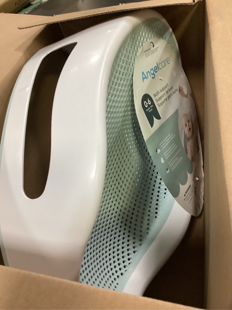 Condition photo showing Good Condition for angelcare baby bath support (aqua) | ideal for babies less than 6 months old bath support blue