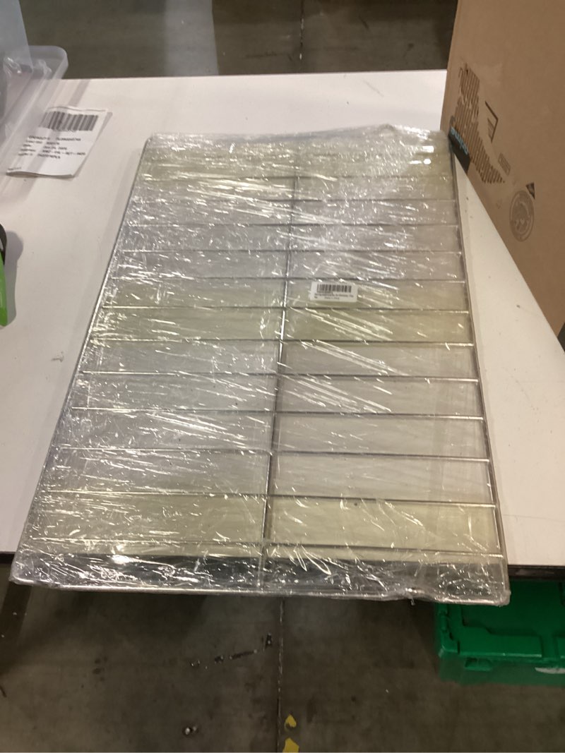 Condition photo showing Good Condition for new upgraded range oven rack w10256908, fits for whirlpool/jenn-air range, replaces w10138079, w10179196, 3195710,24 x 15-3/4 inches, 2packs