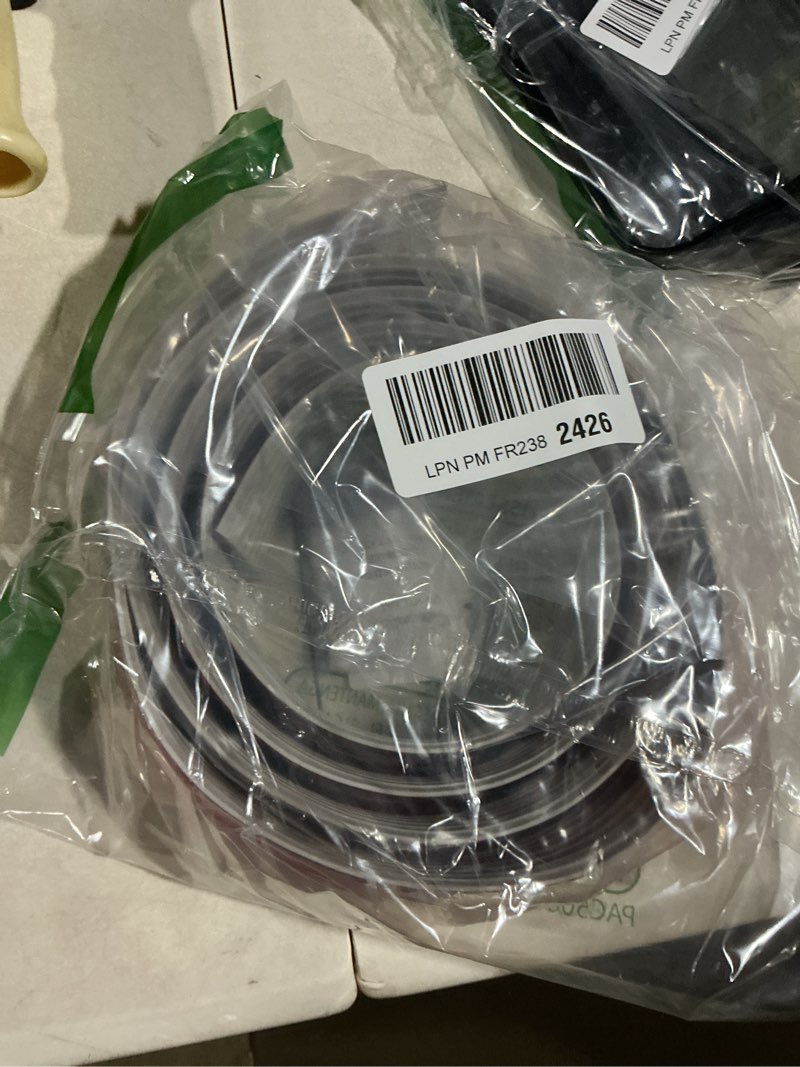 Condition photo showing Good Condition for Threshold Ramps for Doorways Self-Adhesive Rubber Ramps for Door Threshold Rubber Door Threshold Ramp for Wheelchair for Doorways, Curb, Power Scooters, Bathroom (Gray, 3/8'' Rise-6.6Ft Long) Gray 3/8'' Rise-6.6Ft Long