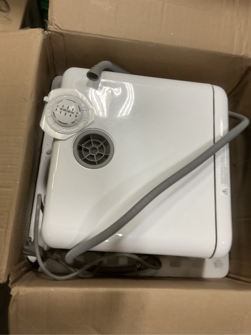 Condition photo showing As Is for Midea MDC17P0ABB Portable Countertop Mini 1.32Gal Built-in Water Tank, No Hookup Needed, 6 Programs,