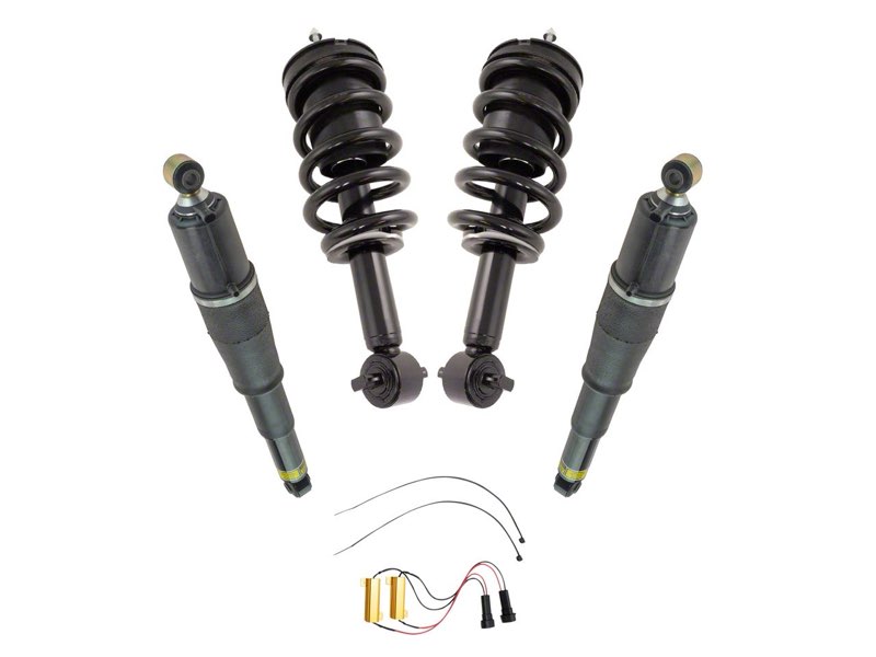 electronic front strut and spring assemblies
