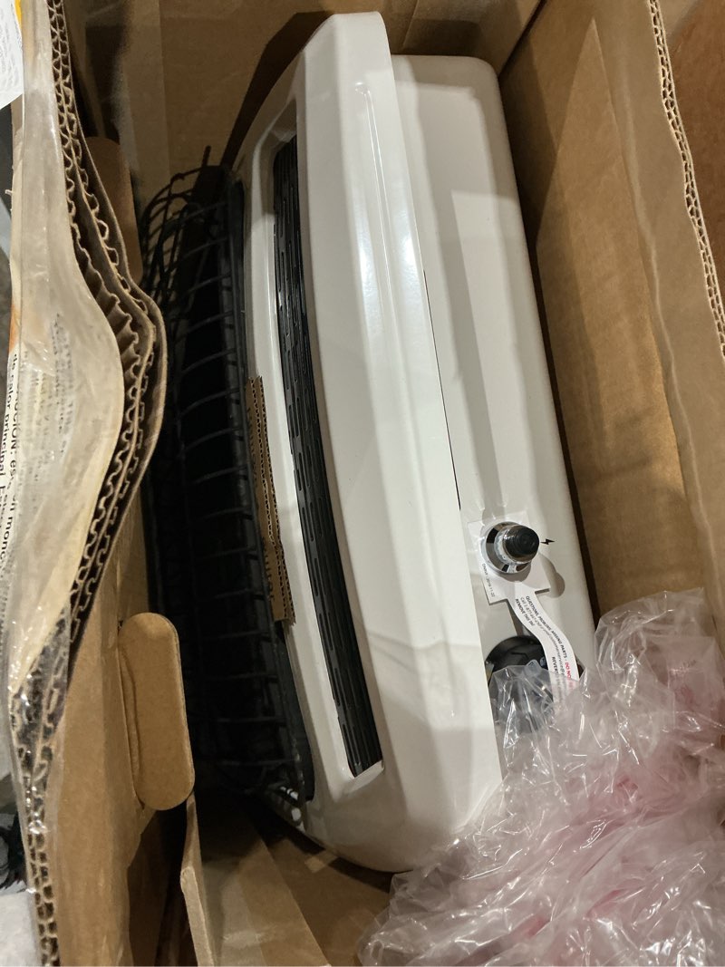 Condition photo showing As Is for mr. heater mhvfbf20ngt 20,000 btu vent free blue flame natural gas heater & supplemental heat in cold rooms, additions, sun rooms & cabins - white