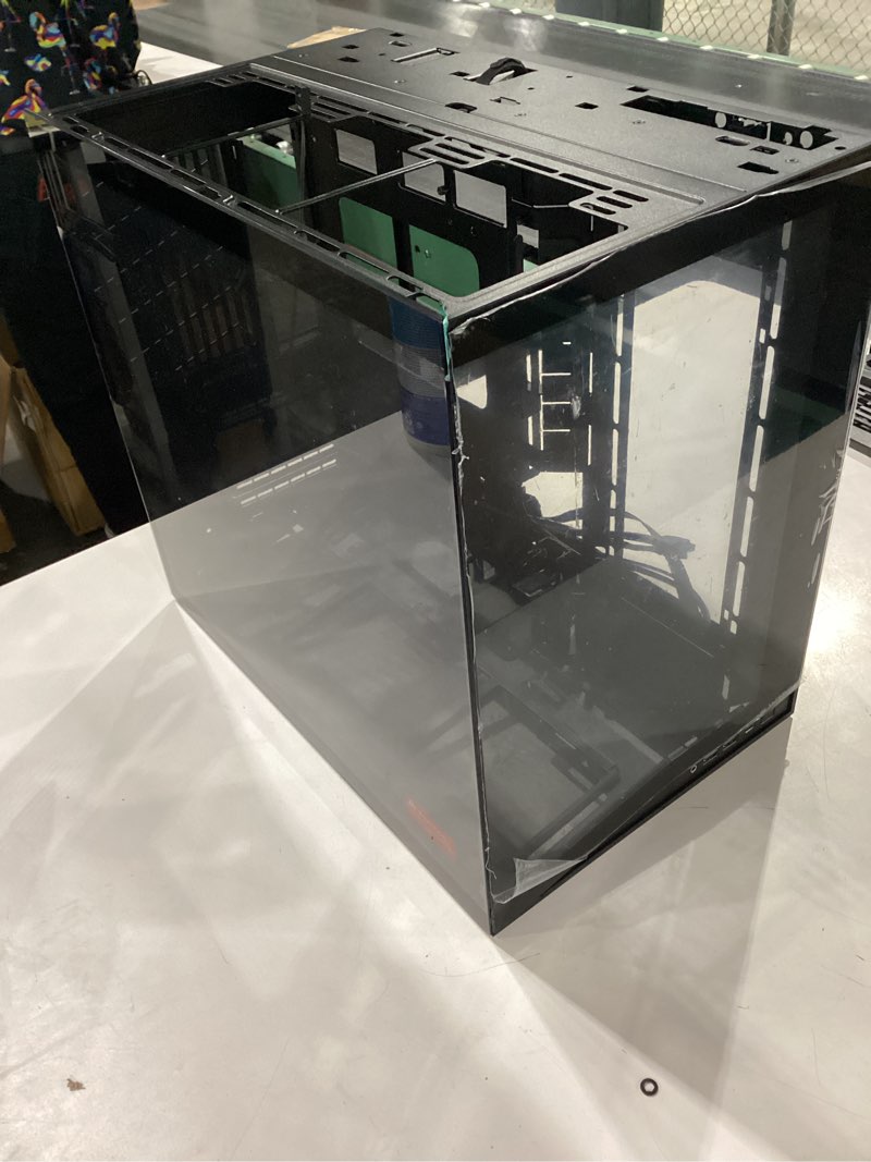 lian li o11d mini v2 | compact atx mid-tower airflow computer case | panoramic view | fully ventilat