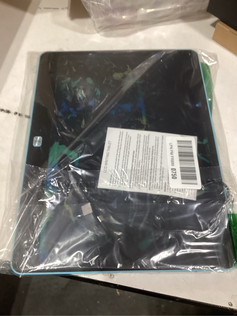 Condition photo showing Good Condition for Rechargeable LCD Writing Tablet for Kids, 16 Inch Colorful Drawing Tablet, Educational Toddler Drawing Pad, ?Reusable Learning Toys for Kids (Ages 3-12), Ideal Gift for Christmas Birthday (Blue) 16-inch Blue