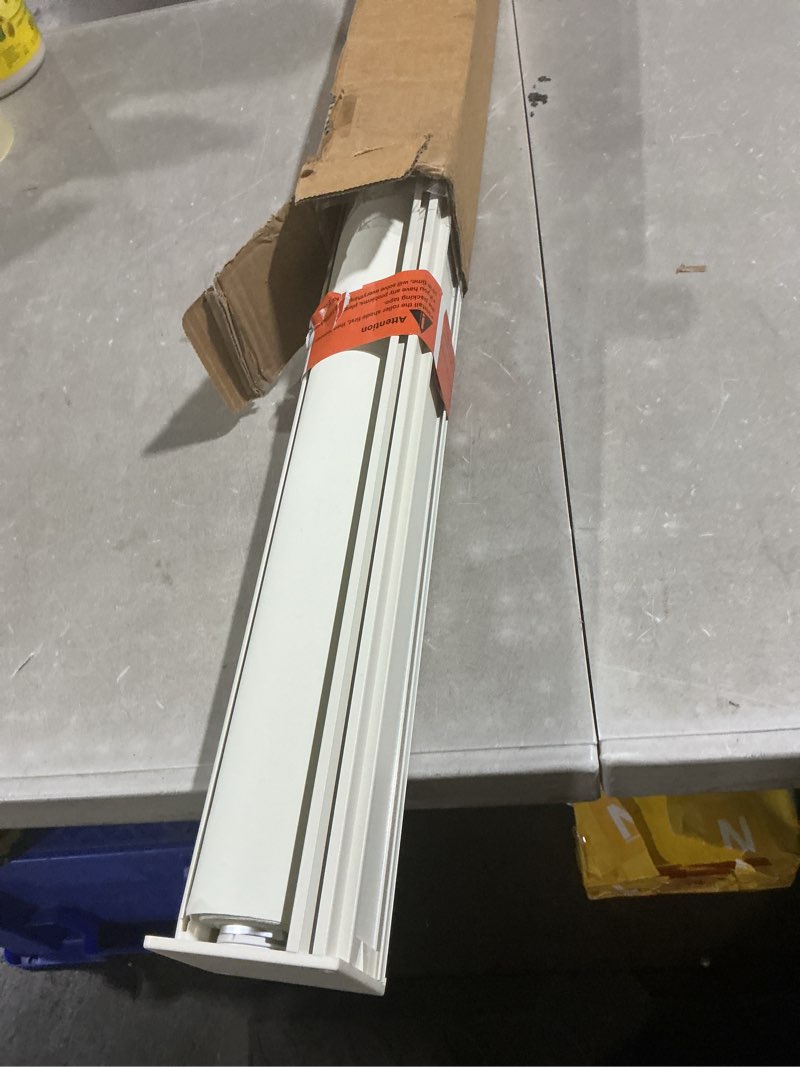 Condition photo showing Good Condition for cordless blackout roller shades blinds for windows free-stop,pull down room darkening with valance,thermal insulated woven fabric window door blinds for home,office,beige 34.5" w x 72" h 34.5"w x 72"h beige