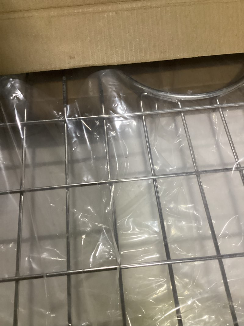 Condition photo showing As Is for Serene Valley 19-1/4" X 14-1/8" Sink Grid, Rear Drain with Corner Radius R 3/8", NLW2015R