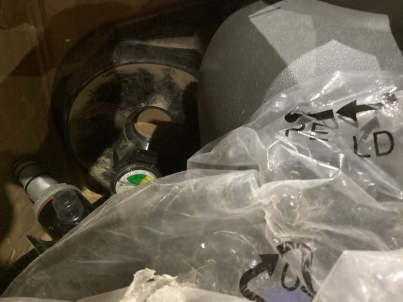 Condition photo showing As Is for aquastrong 16in sand filter pump for above ground pool with timer, 3/4 hp pool pumps above ground 3800 gph for pools up to 16000 gal, pool filter with 6-way valve, improved circulation and filtration