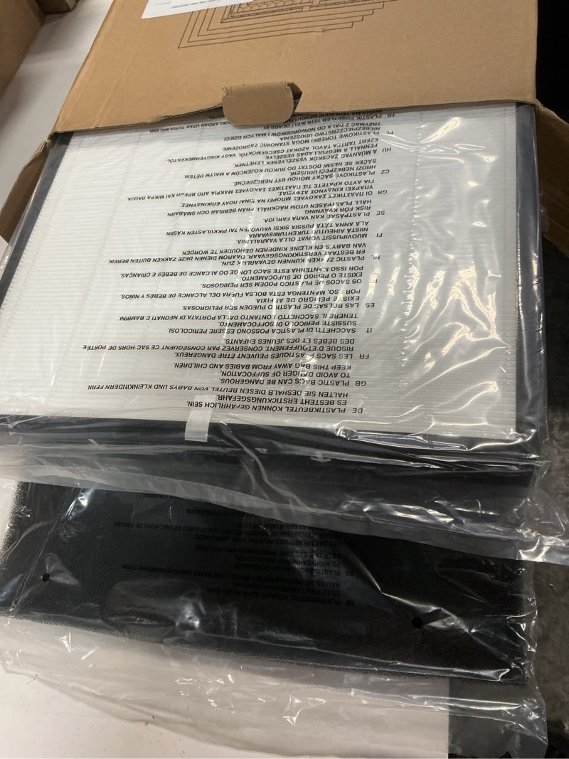 Condition photo showing New/Like New for air purifier filter replacement – compatible with air doctor ad3000 / ad3500 – includes 1 efficient air filter and 2 carbon filters + 2 pre filters - this is third party-product