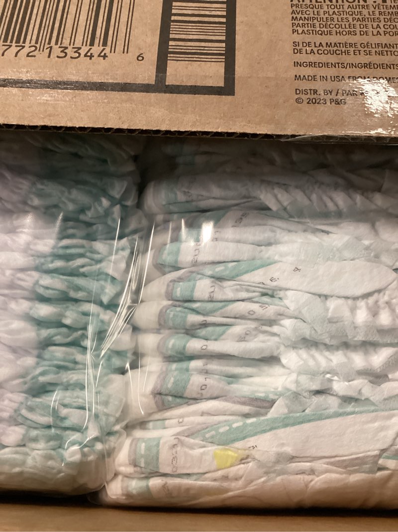 Condition photo showing New/Like New for Pampers Diapers - Swaddlers 360° - Size 6, 92 Count, up to 100% Leakproof Comfy Dry Fit, Designed for Easy Changes, Pull On Baby Diaper (Packaging May Vary) Size 6 92