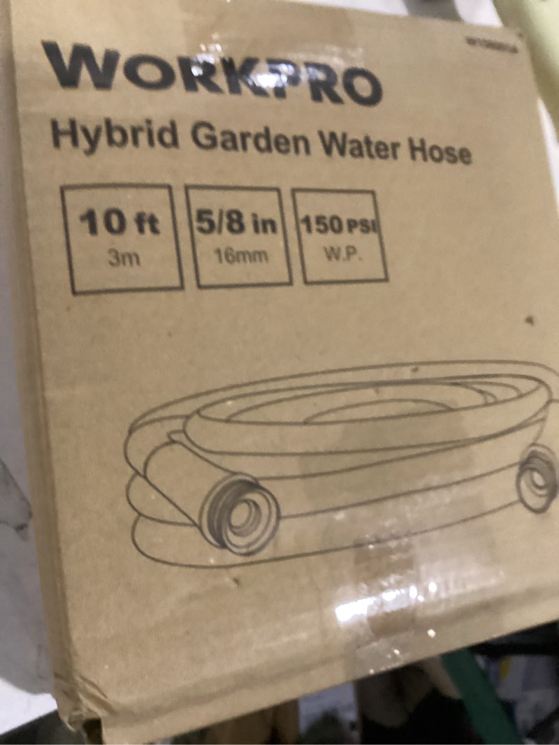 Condition photo showing As Is for workpro hybrid garden water hose