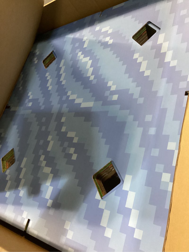 Condition photo showing Good Condition for SainSmart Jr. Fort Building Kit - All-in-One Cardboard Fort Kit for Kids - Build Giant Indoor Forts, Mazes & Tunnels - Endless Screen-Free Creative Play - 23 INCH