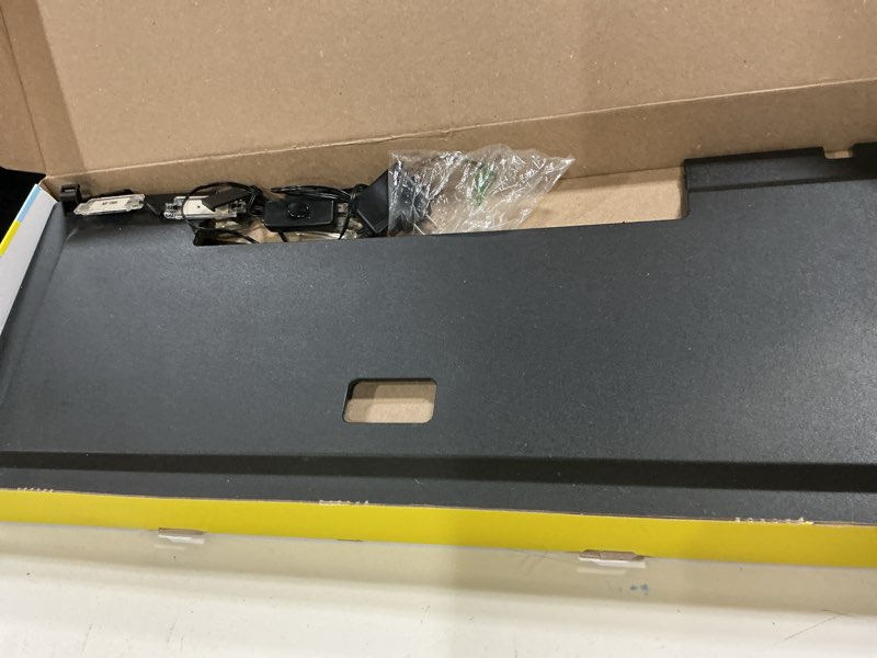 Condition photo showing As Is for tetra led hood 30 inches by 12 inches, low-profile aquarium hood with hidden lighting