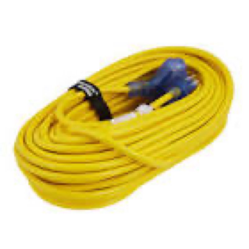 utilitech pro 100-ft 12/3 3-prong outdoor sjtw heavy duty locking extension cord
