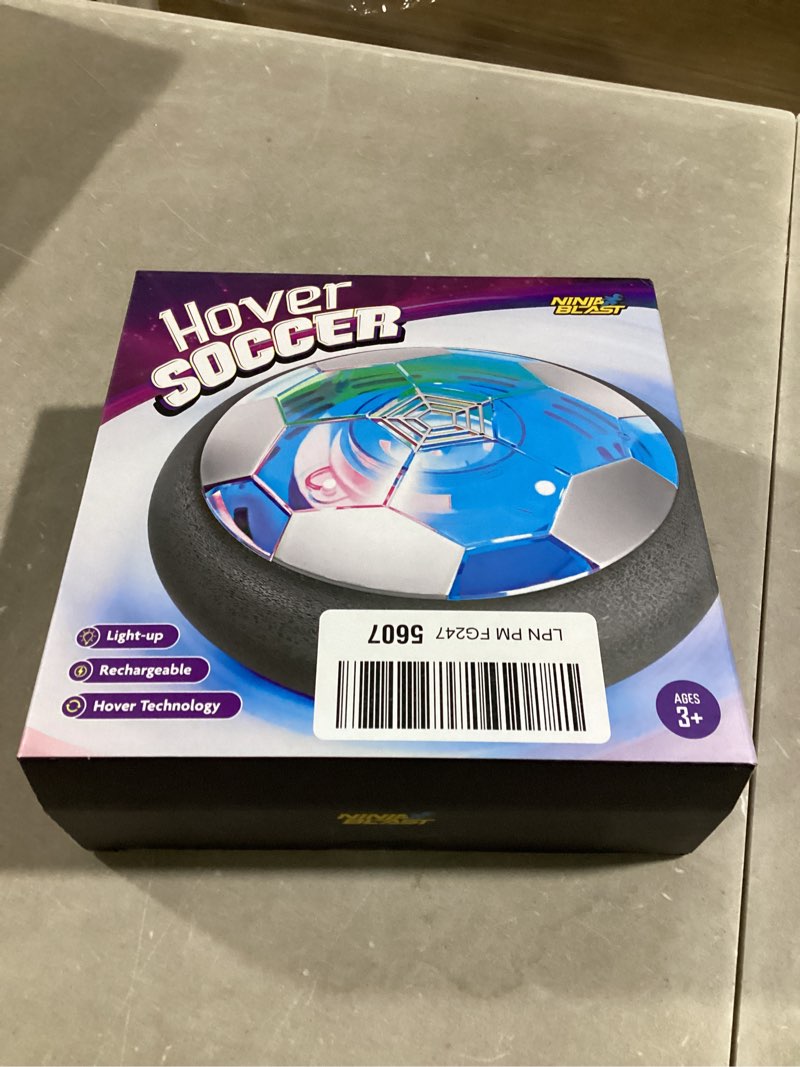Condition photo showing Good Condition for Ninja Blast Hover Soccer Light-Up Ball, Birthday Gift for Boys, Indoor Toy Games, Kids Gifts for Age 5, 6, 7, 8, 9, 10, 11, 12 Years Old, Boy Toys for Age 3 Years and Up. Single
