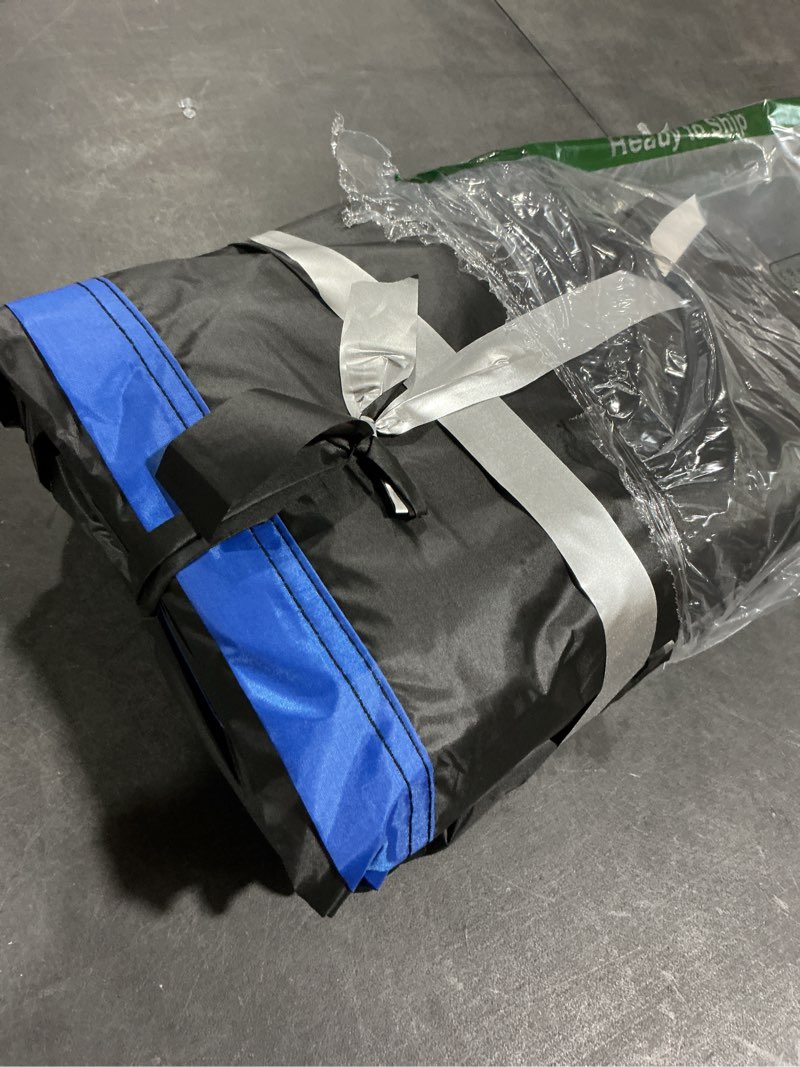 Condition photo showing Good Condition for Avecrew Car Cover Custom Fit for Honda CRV, Waterproof All Weather Full Exterior Cover Rain Snow UV Protection Cover with Side Door Zipper Design Black-Blue Fit for Honda CRV
