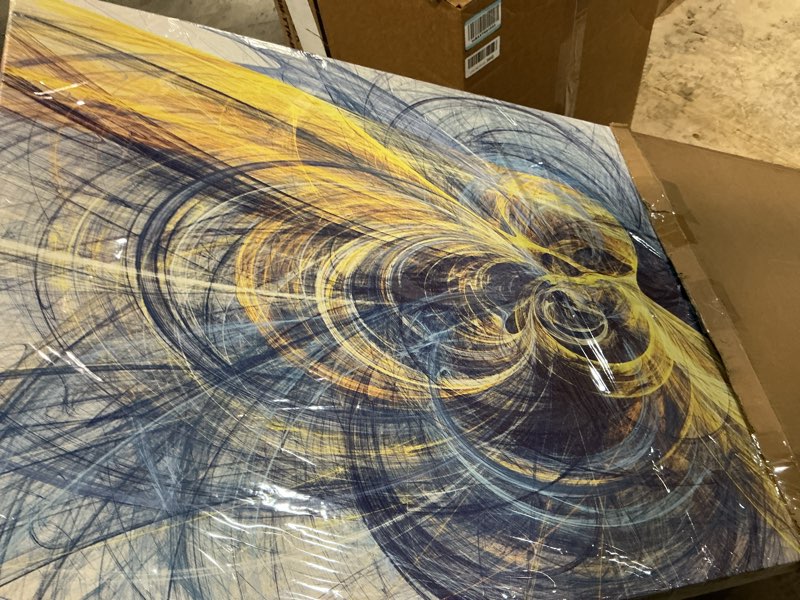Condition photo showing Good Condition for abstract pictures canvas wall art for living room bedroom or bathroom wall decor,abstract art wall art print paitnings for home decor,line drawings waterproof stretched ready to hang-24x48inches 48"l x 24"w abstract pictures canvas wall art paintings