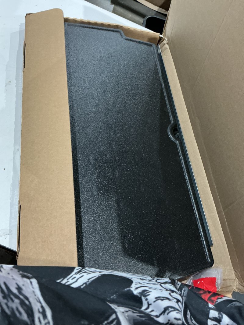 Condition photo showing As Is for suncast multicolor shelf- vertical shed accessory