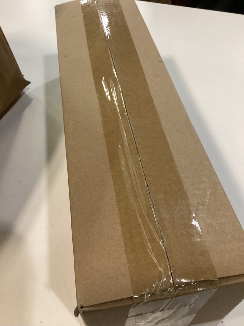 Condition photo showing New/Like New for AIZESI Curtain Rods 48-86 Inch Wrap Around Curtain Rod, Adjustable Window Rod for Blackout - Black Decorative Curtains Rods, Enhanced Light Blocking & Stylish Design Bedroom/Living Room Black 48"-86"